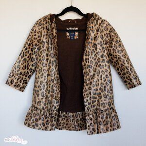 Baby Gap Leopard Waterproof Rain Coat